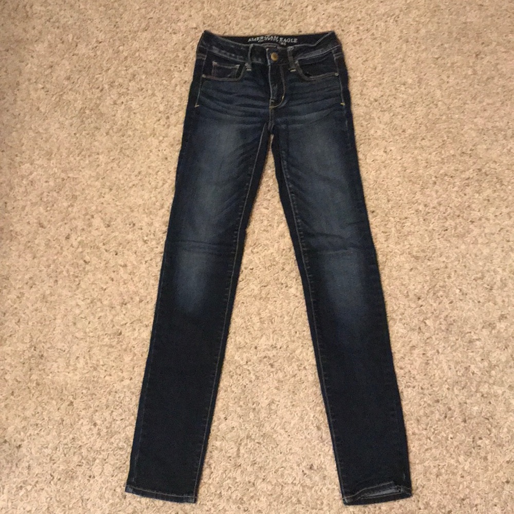 American Eagle Super Stretch LONG Skinny Jeans